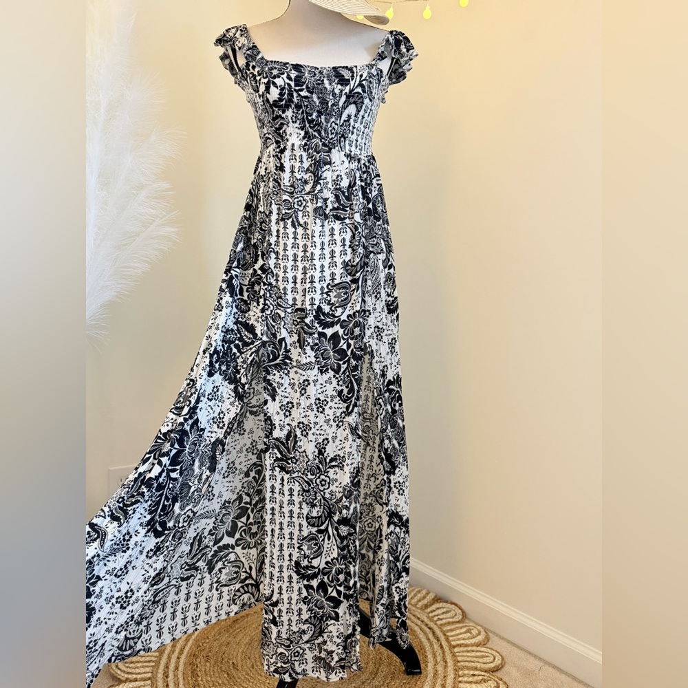 🌾 Raviya Convertible Maxi Sundress